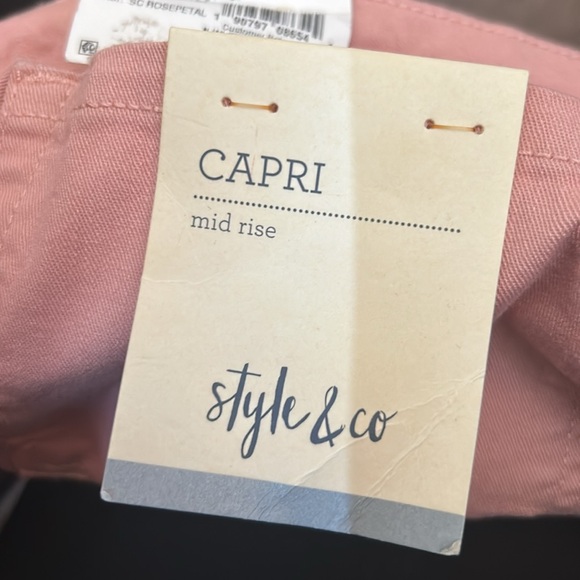 Style & Co Capri Mid Rise - Picture 4 of 4